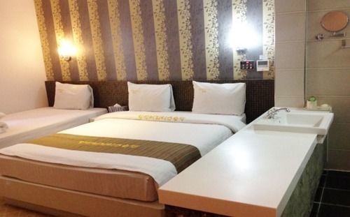 Apsan Business Hotel Daegu Exteriör bild